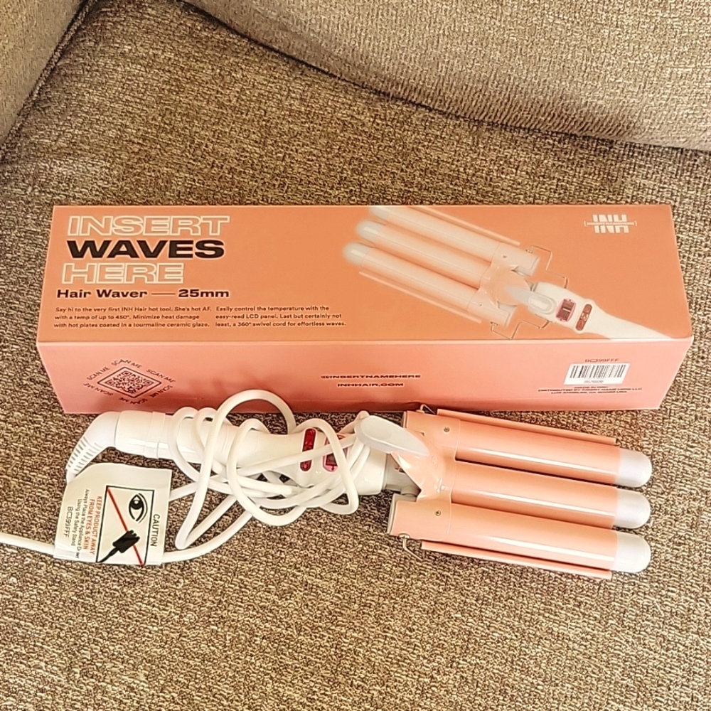 INH 3 barrel hair waver